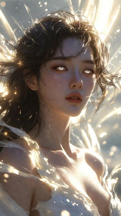 Gothic Elegance: A Dark Fantasy Portrait