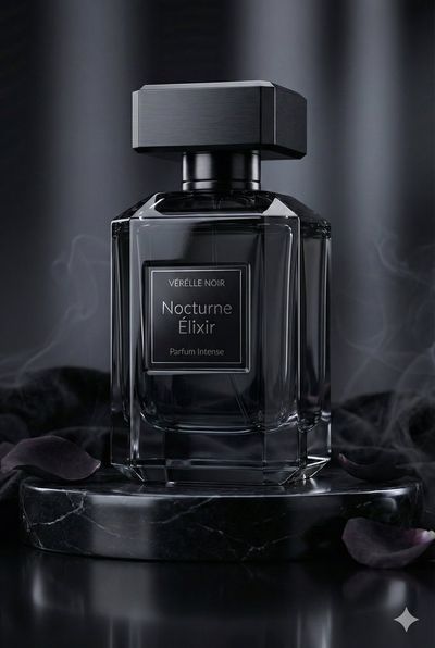 Nocturne Élixir: A Perfume of Dark Elegance
