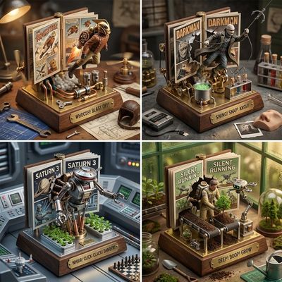 Mechanical Hero in Motion