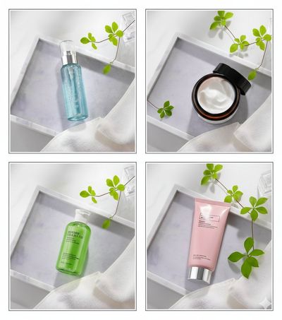 Elegant Skincare in Minimalist Perfection