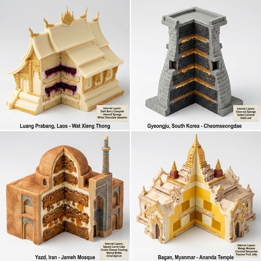 Cities in Confection: Architectural Cakes Unveiled