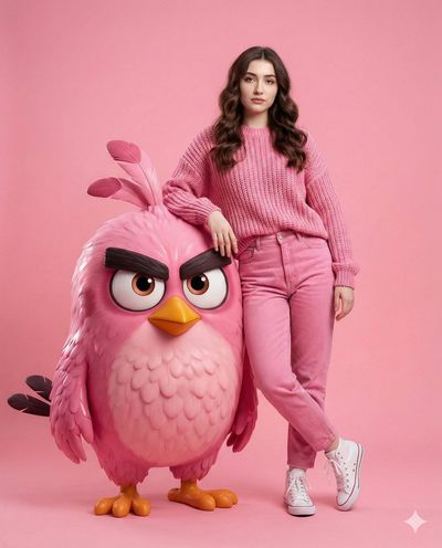 Banana Pro Meets Pink Power in Fashion Fusion
