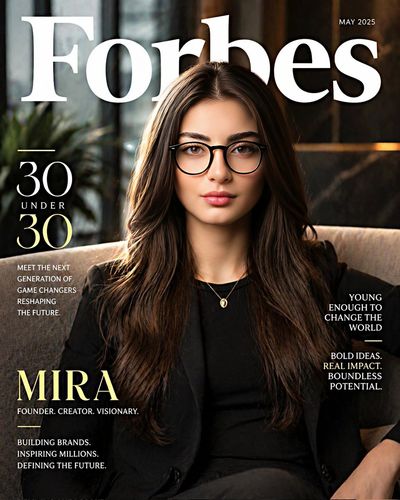 Empowered Elegance: Forbes 30 Under 30 Portrait