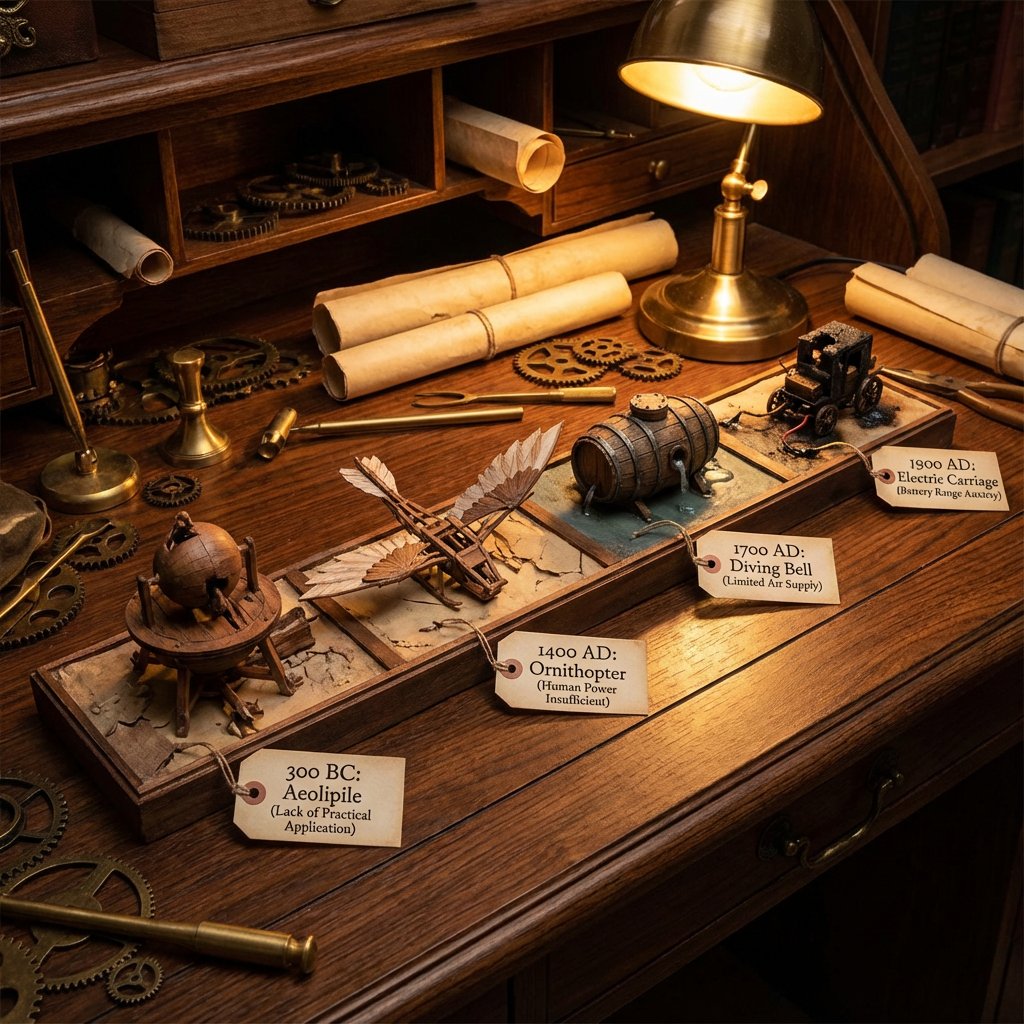 Chronicles of Creative Failures: A Steampunk Retrospective