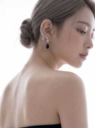 Elegant High-Key Beauty Portrait of a Woman