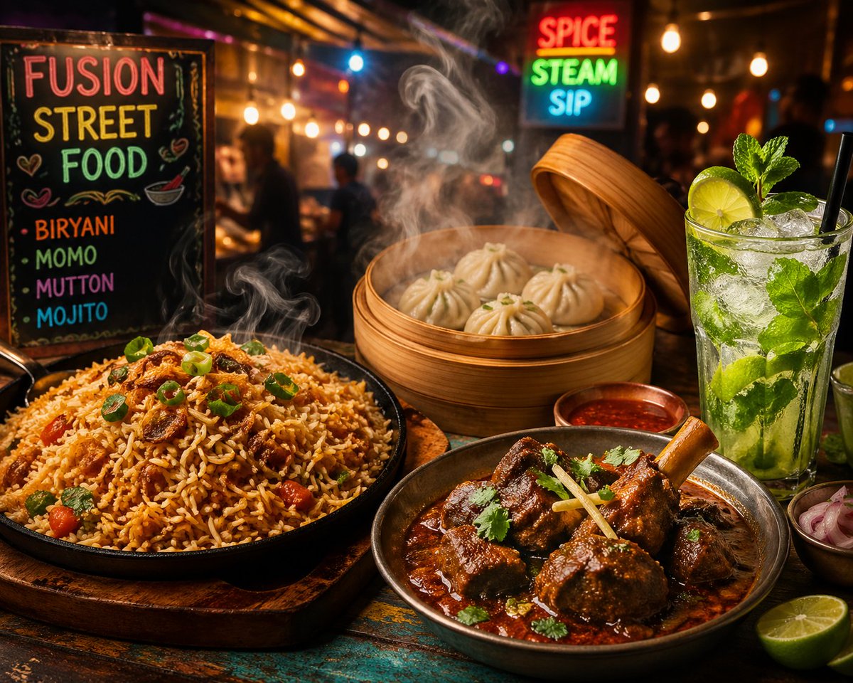 A Flavor Explosion Under The Market Lights