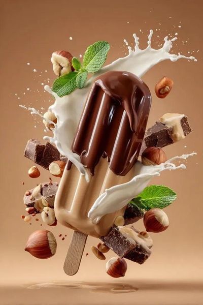 Irresistible Ice Cream Bars & Popsicles in Stunning Detail