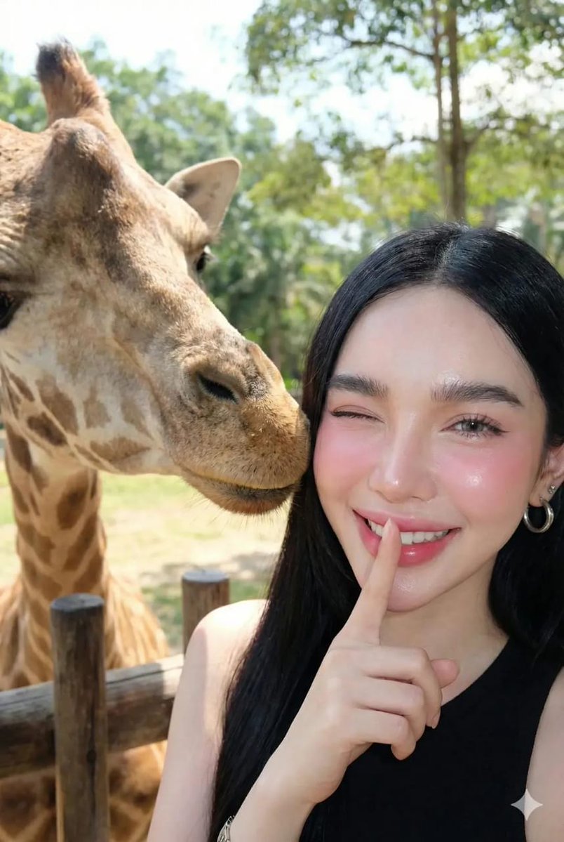 Chic Safari Smiles: A Day at the Zoo