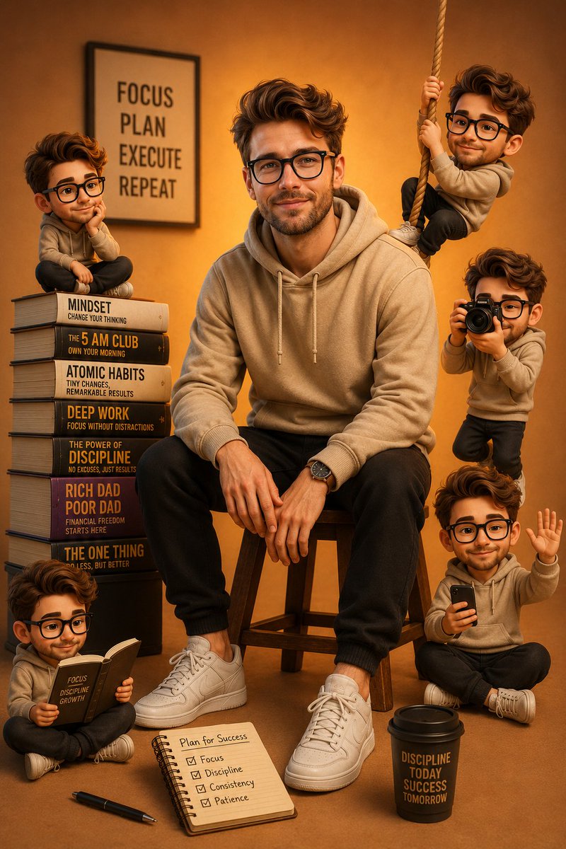 A Young Dreamer Among His Mini- selves