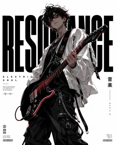 Electric Icon: The Bold Guitarist