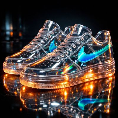 Glass Nike Air Force 1: A Transparent Revolution