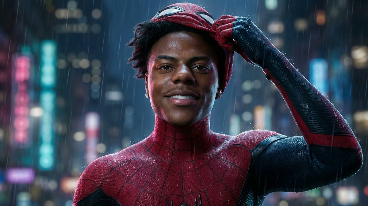 Hyper-Realistic Spider-Man Portrait with Cinematic Lighting