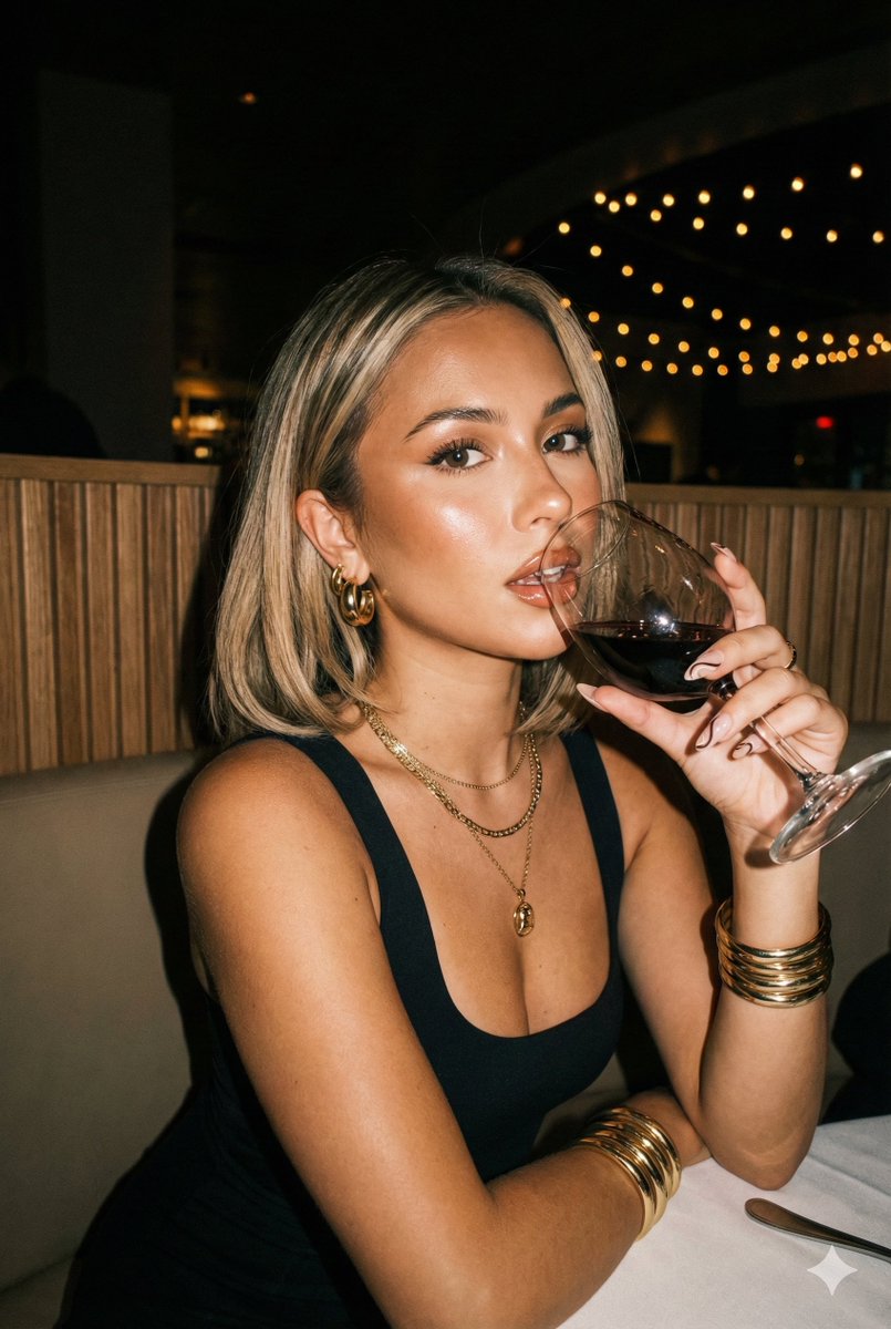 Glamorous Night Out: A Flash of Elegance