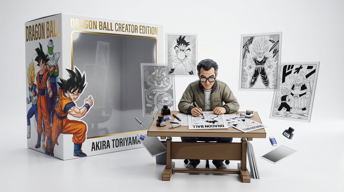 Crafting Manga Magic: A 3D Artistic Journey