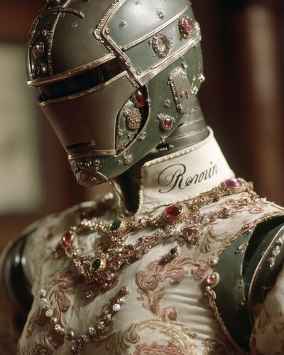 Steampunk Knight: A Vision in Baroque Armor