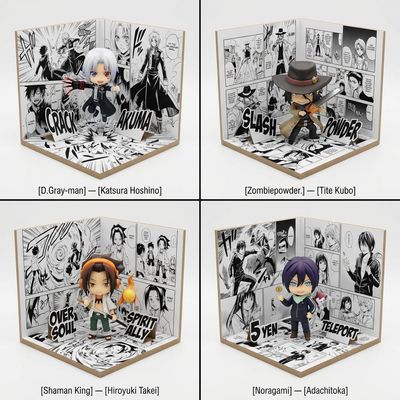 Manga Worlds in a Box: Shinigami Action Unfolds