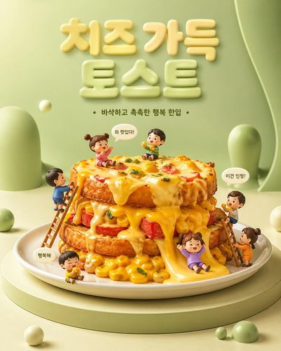 Whimsical Korean Delights: A Cute Culinary Adventure