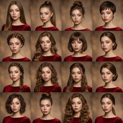 A Hairstyle Revolution: One Face, Many Styles