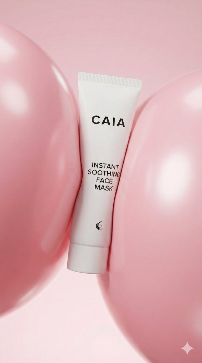 Squeeze of Luxury: CAIA's Instant Soothing Face Mask