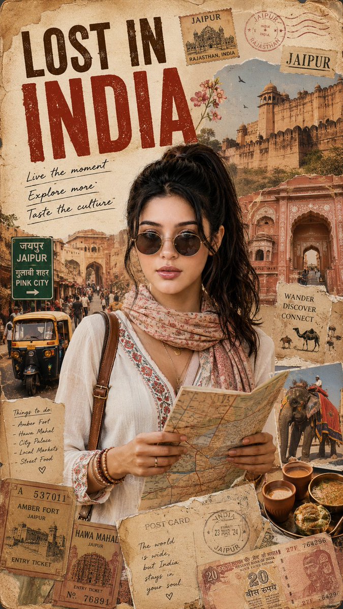Colorful Journeys: A Stylish Traveler's Tale in Jaipur