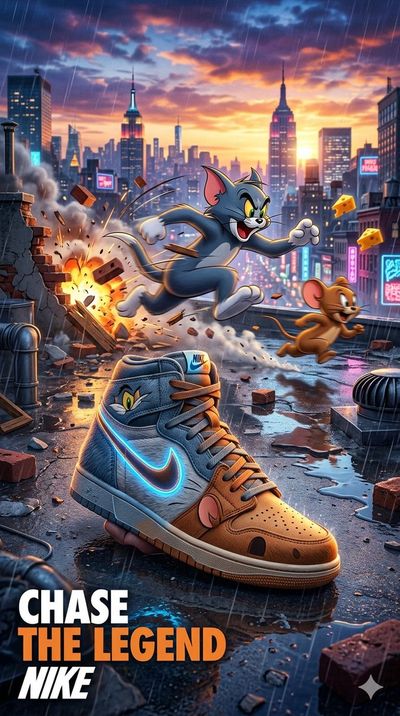 Chase the Legend: A Sneaker Showdown