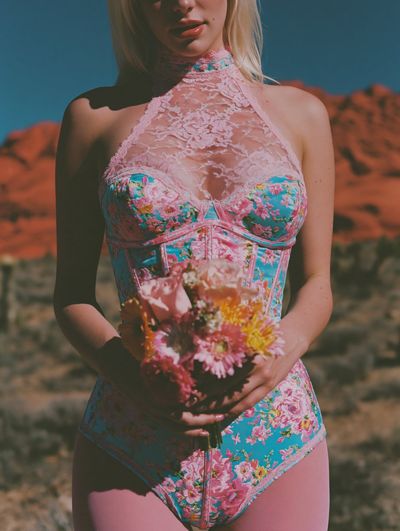 Whimsy in Bloom: A Surreal Encounter