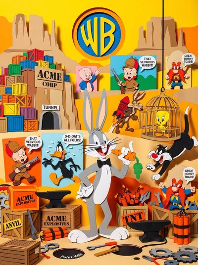 Layered Worlds of [CARTOON_SHOW_NAME] in Vivid Detail
