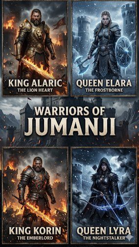 Jumanji Warriors in Heroic Armor