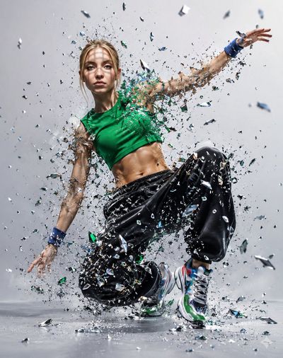 Shattered Motion: Urban Dance in Hyper-Realism