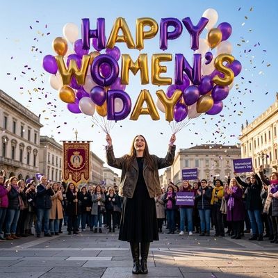 A Sky Full of Celebration: Women’s Day Balloon Release