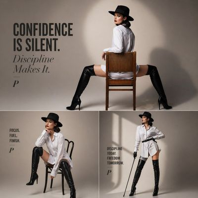 Minimalist Power and Poise in High-Fashion Editorial