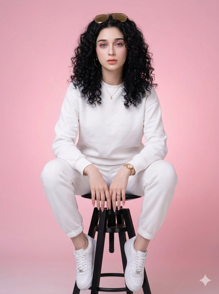 Casual Confidence in Studio Lighting
