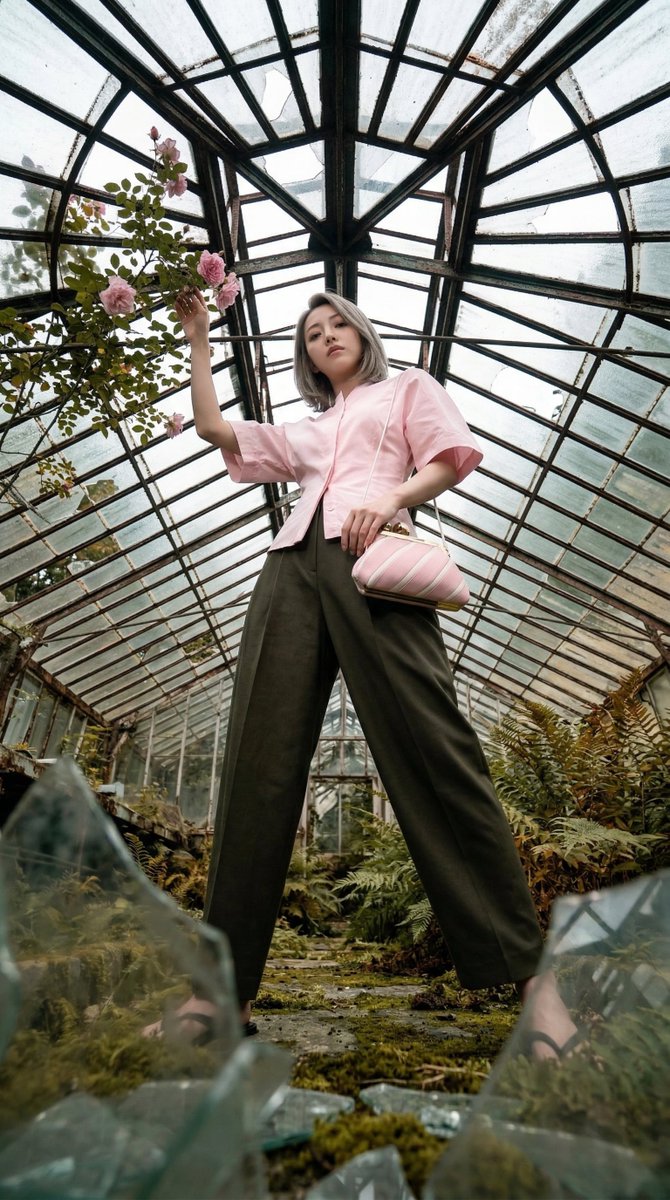 A Gothic Dream in a Shattered Greenhouse