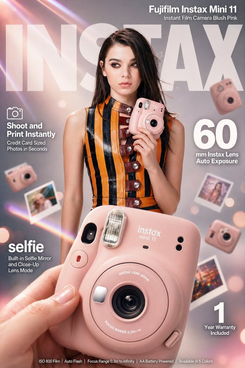 Capture Life in Color with the Fujifilm Instax Mini 11