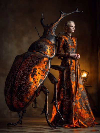 Mechanical Elegance: The Stag Beetle Reborn