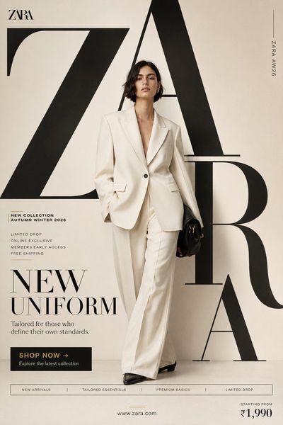 Revolutionizing Fashion Promotions: Zara's Bold New Uniform Campaign