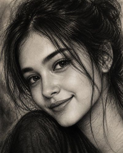 Whispers of Soulfulness in Charcoal