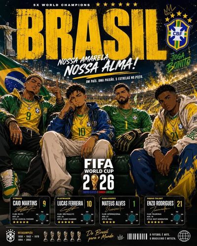 Champions Unite: FIFA 2026 Poster Redefined