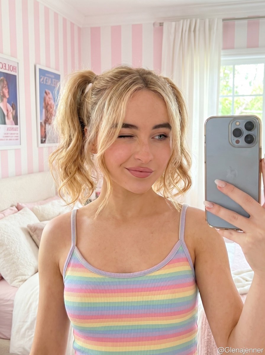 Playful Innocence in a Pastel Haven