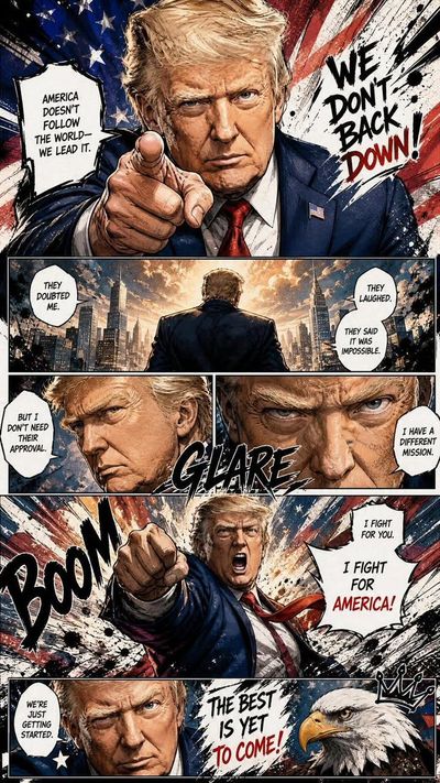 Dynamic Manga Narrative: A Visual Symphony