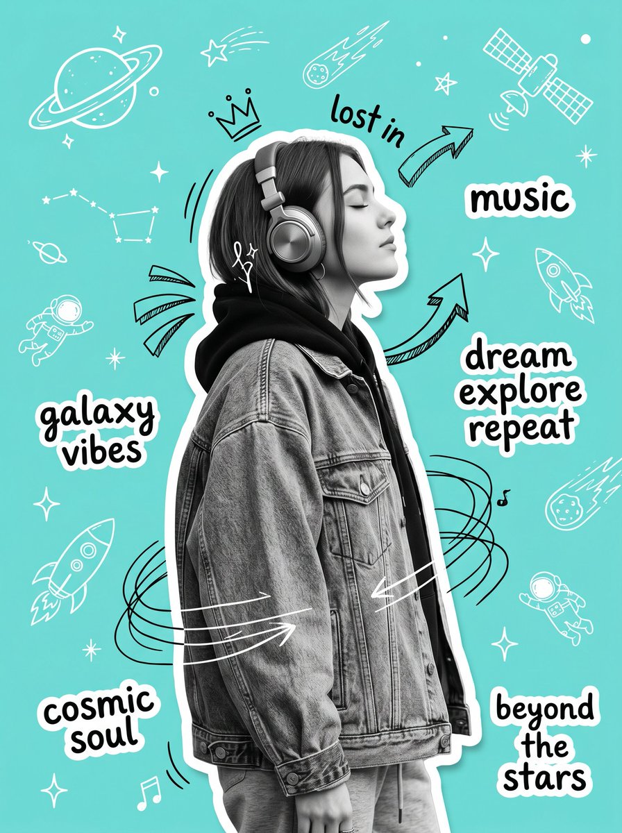 Retro Vibes: A Y2K Scrapbook Dream