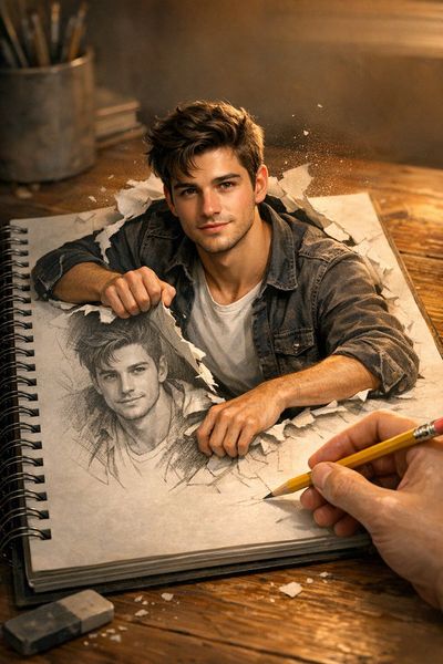 Emerging Artistry: A Portrait in Motion