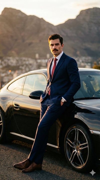 Cinematic Luxury Portrait: AI-Generated 8K Detail