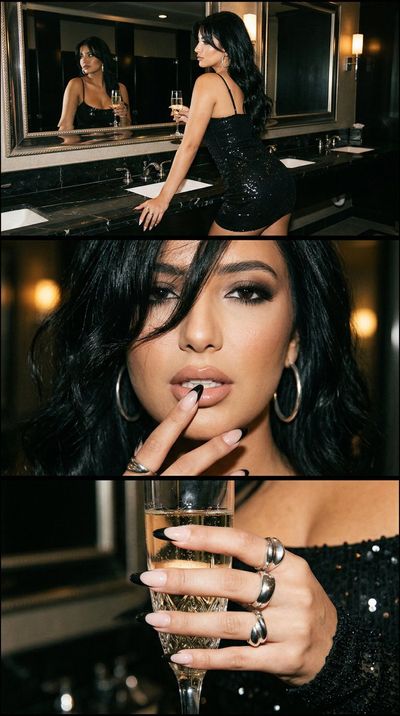 Timeless Glamour: A Luxurious Nightlife Triptych