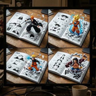 Bleach hero Ichigo breaks from manga page into 3D reality