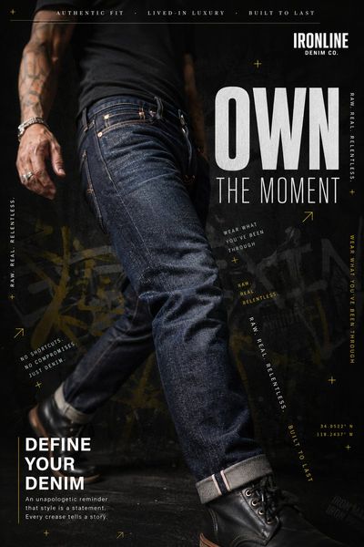 The Raw Power of Denim: A Timeless Statement