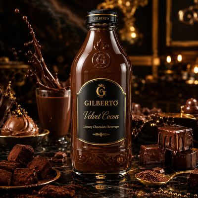 Luxurious Beverage Ad: A Hyper-Realistic Visual Experience