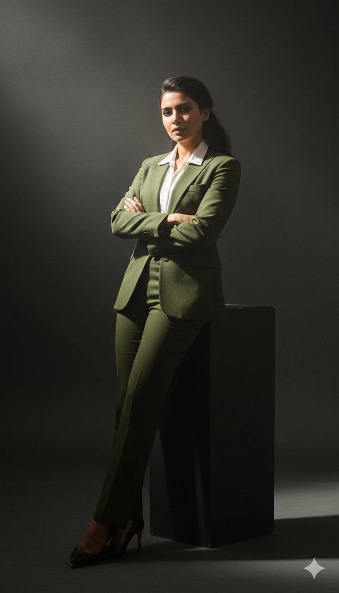 Cinematic Elegance: Studio Portrait Perfection