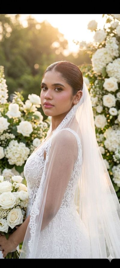 Elegance in Bloom: A Bride's Perfect Moment