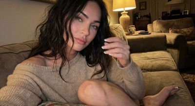 Intimate Lounge Moment with Megan Fox